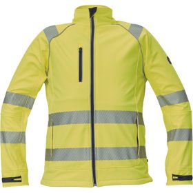 CERVA SHELDON HV férfi láthatósági softshell dzseki