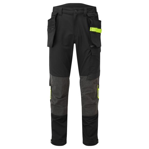 Portwest EV440 Holster sztreccs lengőzsebes munkásnadrág - Fekete