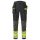 Portwest EV442 Hi-Vis Holster sztreccs jól láthatósági lengőzsebes munkásnadrág - Sárga/Fekete