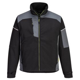   Portwest PW378 vízálló softshell munkavédelmi kabát (3L) - Fekete/Z szürke 