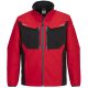 Portwest T750 Softshell vízálló munkavédelmi kabát - Mélypiros