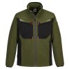 Portwest T750 Softshell vízálló munkavédelmi kabát - Mélypiros