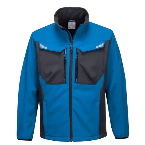 Portwest T750 Softshell vízálló munkavédelmi kabát - Mélypiros