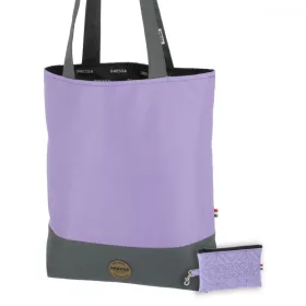   Dressa Bag női shopper táska és pénztárca szett - levendula