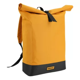   Dressa Bag Rolltop csavart tetejű laptoptartós hátizsák - arany