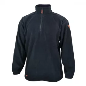 Dressa Basic cipzáros nyakú polár pulóver