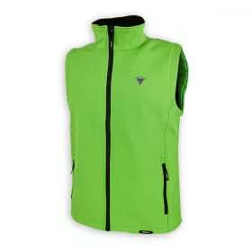   Dressa Softshell vízálló férfi mellény polár béléssel - zöld