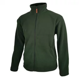   Dressa Basic Thermo nagyméretű cipzáros hosszú ujjú férfi polár pulóver
