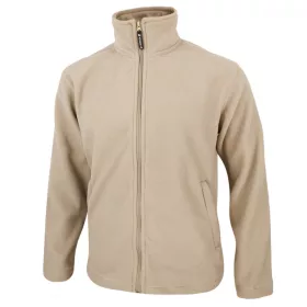   Dressa Basic Thermo nagyméretű cipzáros hosszú ujjú férfi polár pulóver