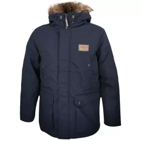 Dressa Basic szőrmés kapucnis férfi téli parka kabát