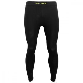   Dressa Work varrás nélküli férfi munkaruha aláöltözet leggings - fekete