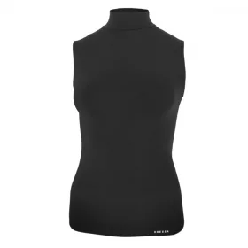   Dressa Casual Seamless varrás nélküli ujjatlan vékony női garbó - fekete
