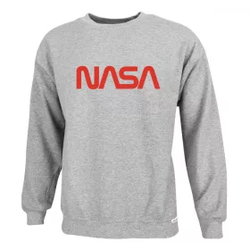 Nasa Worm környakú pamut pulóver