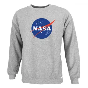 Nasa Insignia nagyméretű környakú pamut pulóver