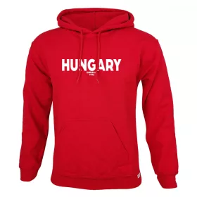   Dressa Hungary feliratos kenguruzsebes pamut kapucnis pulóver