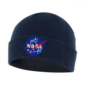 Nasa Insignia hímzett beanie kötött sapka