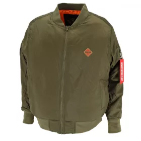 Dressa Vintage Bomber pilótadzseki - zöld
