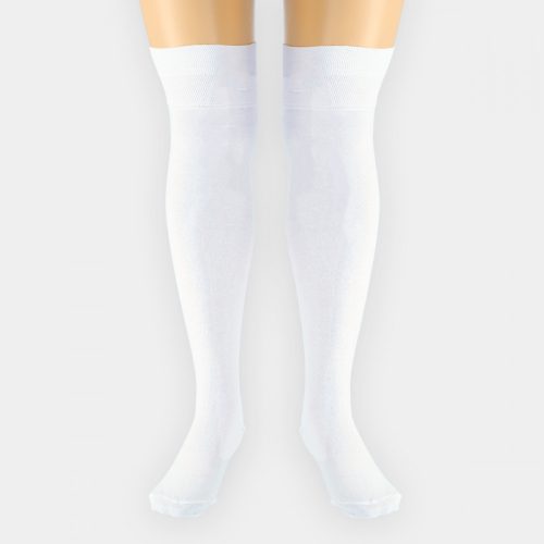 Dressa Socks pamut combzokni - fehér