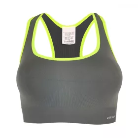   Dressa Active seamless varrás nélküli női top sportmelltartó - szürke