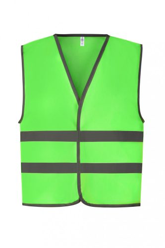 Kids Fluo Reflective Border Waistcoat