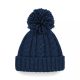 Cable Knit Melange Beanie