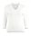 Regular Fit Mandarin Collar Top 3/4 Sleeve