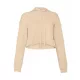 Women's Cropped Fleece Hoodie