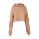 Women's Cropped Fleece Hoodie