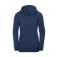 Ladies' Authentic Melange Hooded Sweat