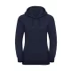 Ladies' Authentic Melange Hooded Sweat