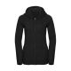 Ladies' Authentic Melange Zipped Hood Sweat