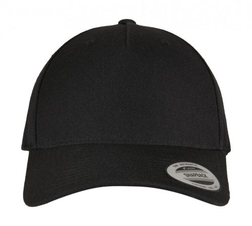 5-Panel Premium Curved Visor Snapback Cap