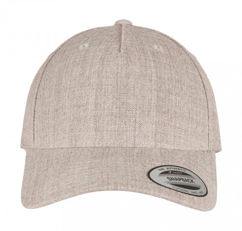 5-Panel Premium Curved Visor Snapback Cap