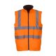 Fluo Fleece Reversible Bodywarmer