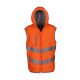 Fluo Kensington Hooded Gilet