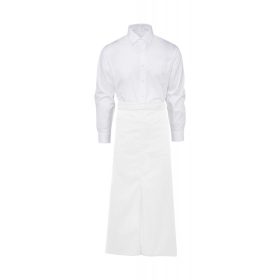 BERLIN Long Bistro Apron with Vent and Pocket