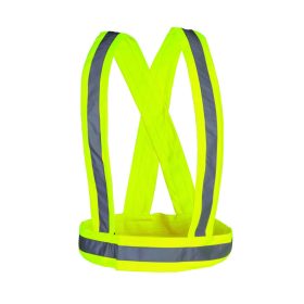 Kapriol jól láthatósági munkavédelmi kantár - sárga