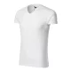 MALFINI 146 Slim Fit V-neck Póló férfi