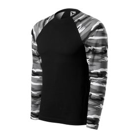 MALFINI 166 Camouflage LS Póló unisex