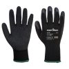 Portwest A100 latex tenyérmártott vízálló vágásbiztos munkavédelmi kesztyű - Szürke/Kék