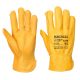 Portwest A270 Classic Driver tartós bőr munkavédelmi sofőrkesztyű - Cser
