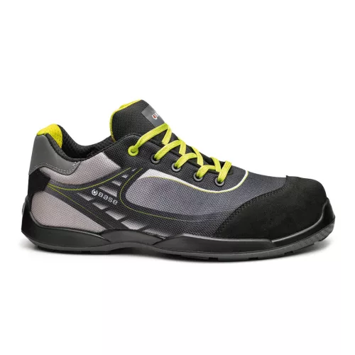 Portwest B0676 Base Bowling/Tennis S3L FO SR antisztatikus munkavédelmi sportcipő - Fekete/Kék