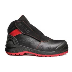   Portwest B0880 Base Sparkle S3 HRO CI HI SRC antisztatikus munkavédelmi bakancs - fekete/ piros
