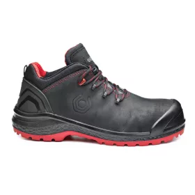   Portwest B0888N Base Be-Uniform Top S3 HRO CI HI antisztatikus fémmentes munkavédelmi bakancs - Fekete/Piros