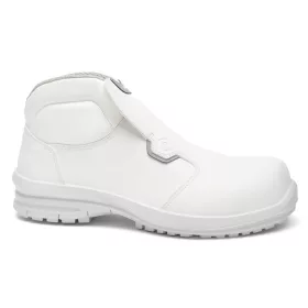   Portwest B0966 Base Kuma Top S2 FO SR antisztatikus vízálló fémmentes munkavédelmi bakancs - Fehér