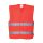 Portwest C474 Hi-Vis jól láthatósági munkavédelmi mellény - Piros