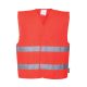Portwest C474 Hi-Vis jól láthatósági munkavédelmi mellény - Piros