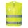 Portwest C475 Hi-Vis vasúti jól láthatósági munkavédelmi mellény - Sárga