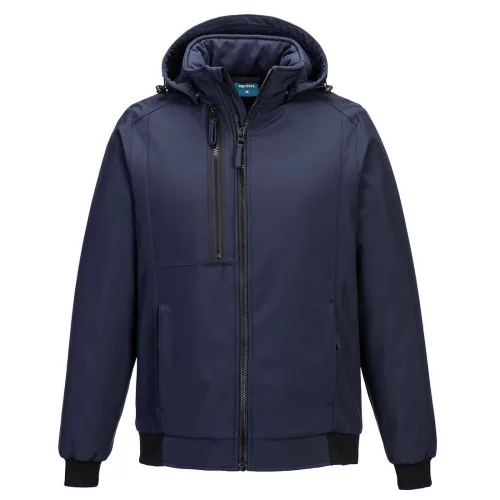 Portwest CD874 Eco bélelt vízálló softshell munkavédelmi kabát - Fekete