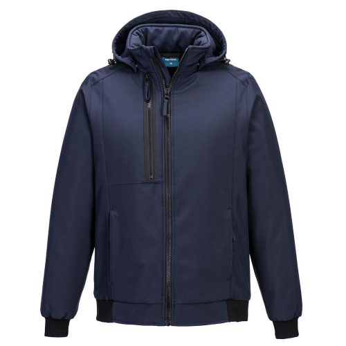 Portwest CD874 Eco bélelt vízálló softshell munkavédelmi kabát - Sötét navy